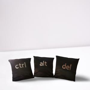 ctrl alt del cushion set
