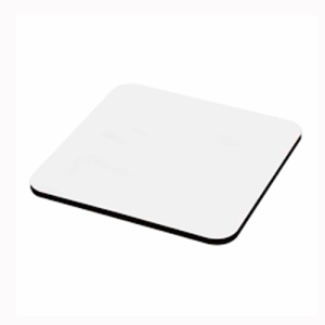 Square white mdf coaster for sublimation