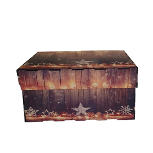White MDF Gift Box with lid for Sublimation