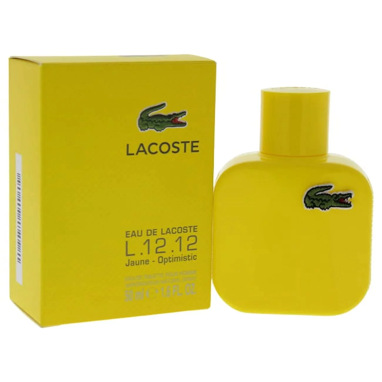 Lacoste L.12.12 Jaune - Optimistic EDT 100ml (Yellow)